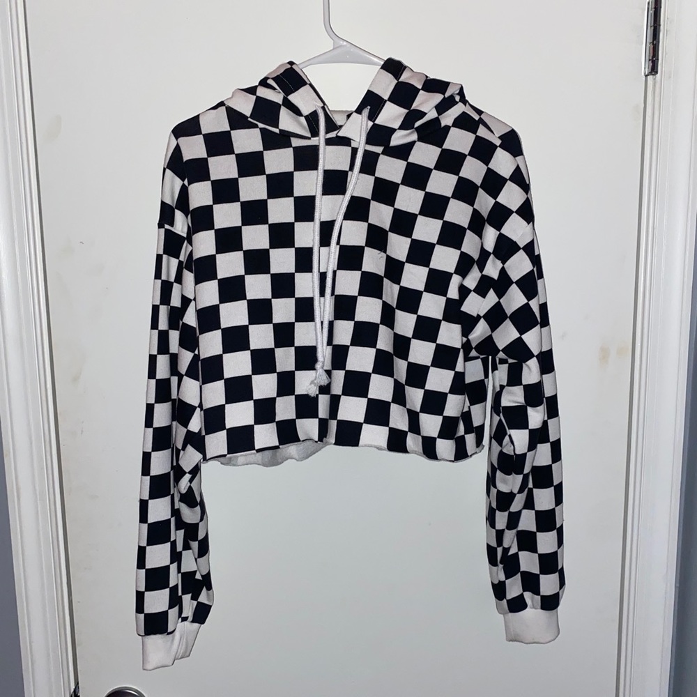 Cropped hoodie